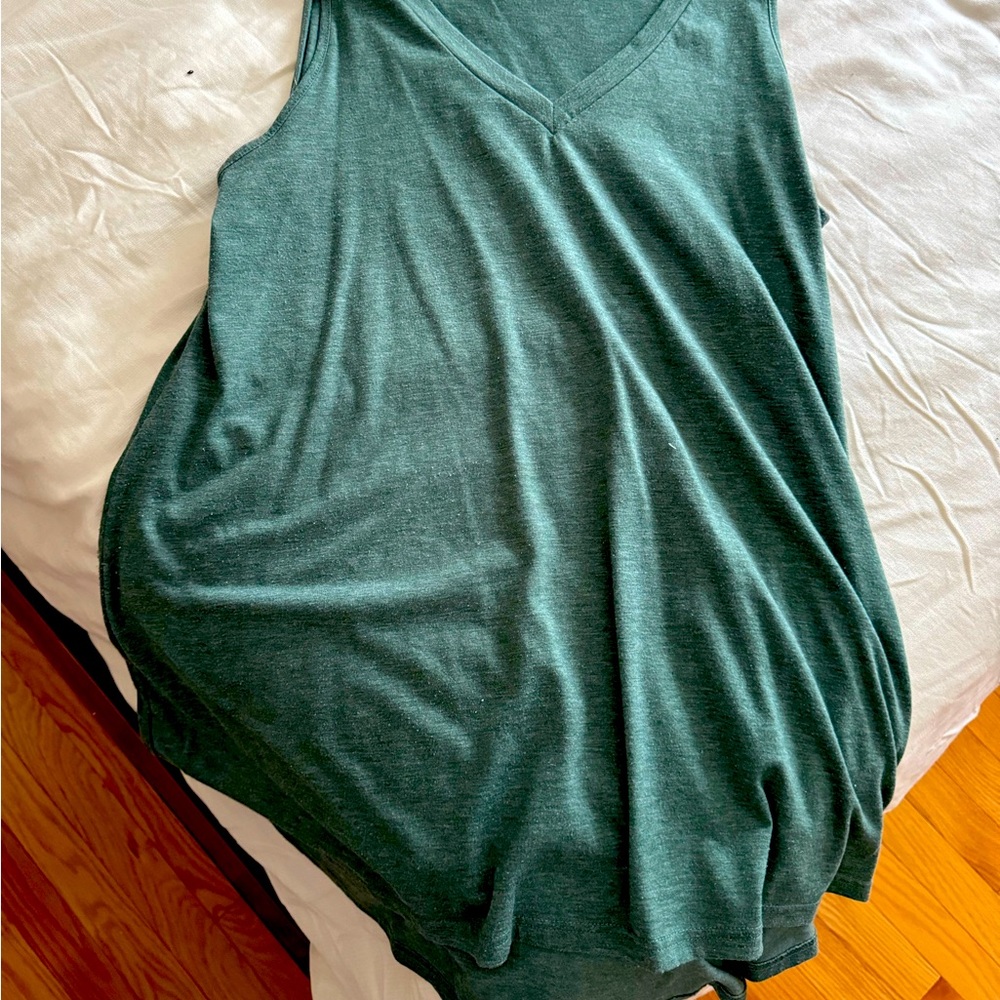 AWULIFFAN Women's Tank xl-Green